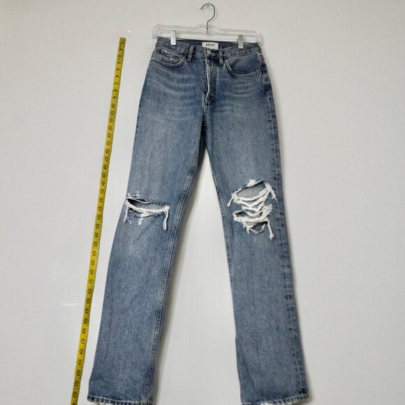 🖤 AGOLDE Lana High Rise Vintage Straight – Size 24 🖤 - Picture 4 of 8